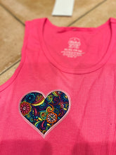 Load image into Gallery viewer, KIDS: PINK PATCH TANK (SIZE
