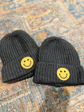 Load image into Gallery viewer, HAT: SALE SMILE GREY BEANIE
