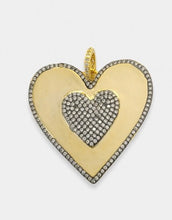 Load image into Gallery viewer, NECKLACE: DAINTY ENAMEL CHAIN W HEART CHARM
