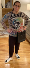 Load image into Gallery viewer, VEGAN MESSENGER: SKY BLUE W STRIPE STRAP
