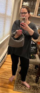 DUMPLING WOVEN BAG: EMERALD GREEN