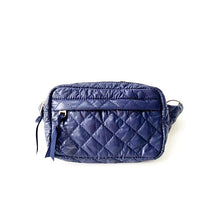 Load image into Gallery viewer, PUFFER FANNIE/HIP: QUILTED NAVY
