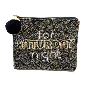 BEADED COIN PURSE: FOR SATURDAY NIGHT