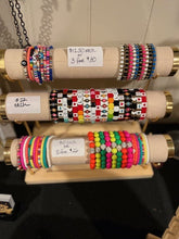 Load image into Gallery viewer, BRACELETS: BEADED NEON COLORS (PINK/GREEN/ORANGE/YELLOW)
