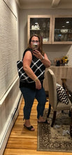 Load image into Gallery viewer, WOVEN NEOPRENE TOTE: GREY WHITE
