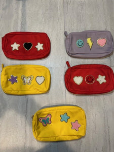 SALE COMSETIC PATCH CASE::  YELLOW BUTTERFLY STAR